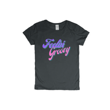 Load image into Gallery viewer, Feelin&#39; Groovy Purple Pink Funky 70&#39;s Retro Design T-Shirts