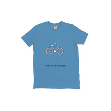 Load image into Gallery viewer, I Want to Ride My Bicycle T-Shirt Men&#39;s Guy Gift XS to XXXL