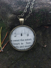Load image into Gallery viewer, Sweet The Sound, Amazing Grace Hymn Pendant
